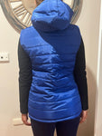 Royal Blue Vest with detachable hood