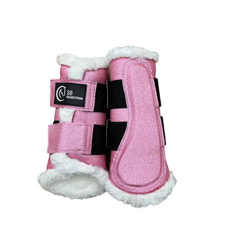 Pink glitter Brushing Boots