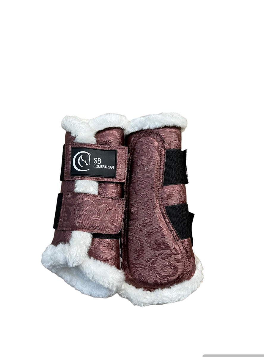 Brushing Boot Pattern Bronze Pattern Brushing Boots – S B Equestrian