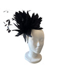 Black Feather Fascinator