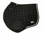 Black & Silver Jump saddle pad