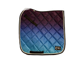 Purple/Blue Ombré Dressage saddle pad