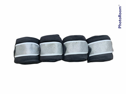 Grey and silver Glitter Bandages