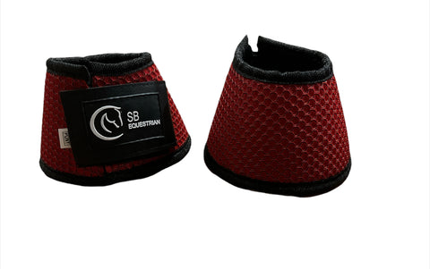 Red Air Mesh Bell Boots