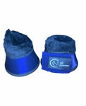 Royal Blue Premium Satin Bell Boots