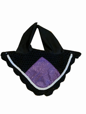 Purple Glitter Bonnet