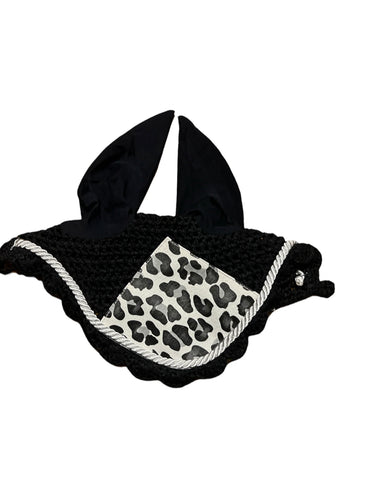 Leopard Print Bonnet